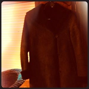 Blue Duck Long Shearling Coat.